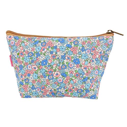 Nécessaire Feminina Flor 22x13cm em Poliéster Qualis
