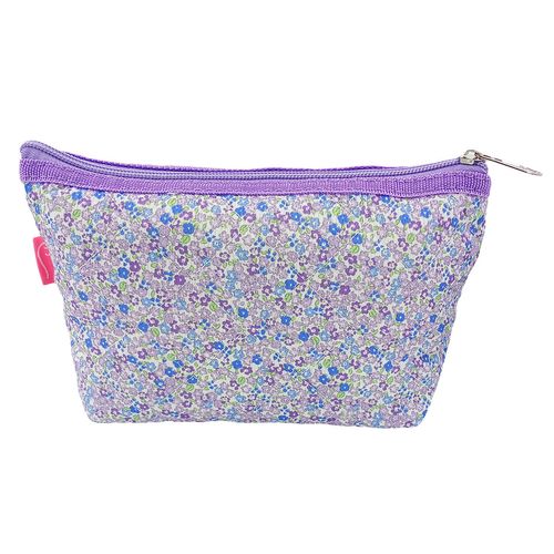 Nécessaire Feminina Florzinha 13x22cm em Tecido Qualis