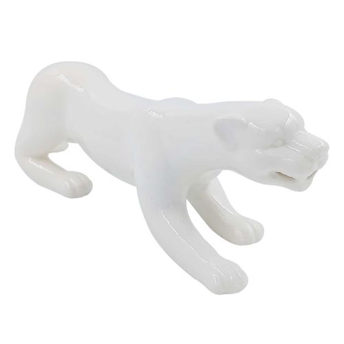 Leopardo Decorativo 26,5cm em Porcelana Youbai