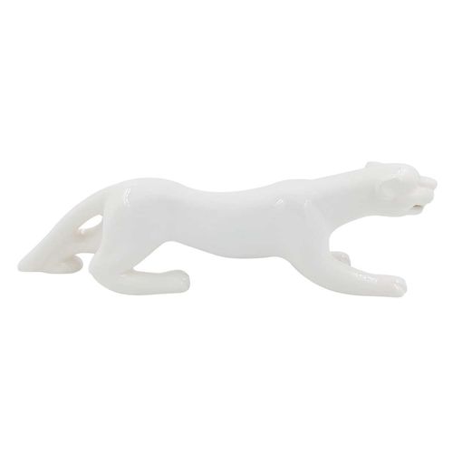 Leopardo Decorativo 26,5cm em Porcelana Youbai