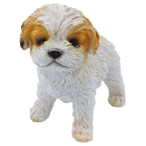 Cachorro Decorativo 10x8,5cm em Resina Youbai
