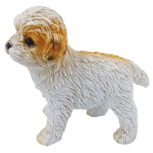 Cachorro Decorativo 10x8,5cm em Resina Youbai