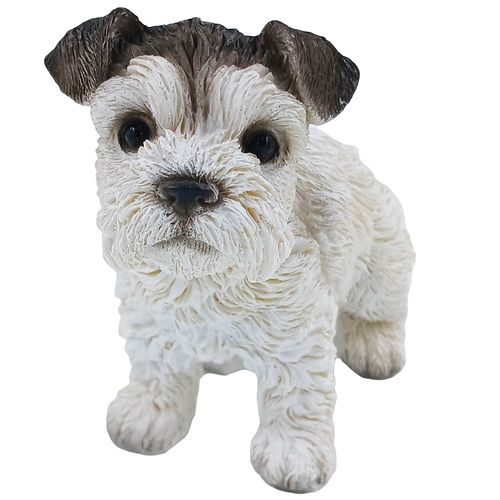 Cachorro Decorativo 8,5x10cm em Resina Youbai