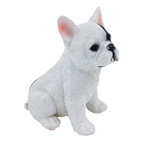 Cachorro Bullgod Francês 8x7,5cm em Resina Youbai