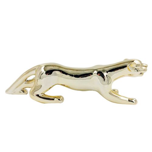 Leopardo Decorativo 26,5cm em Porcelana Youbai