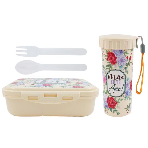 Kit Marmita Mãe 4 Peças em Plástico Interponte