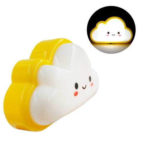 Luminária Nuvem 9,9x6,3cm em Plástico Top ÚTil