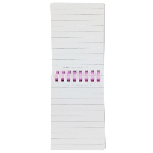 Bloco de Anotação Color 7,5x10,5cm em Papel Michael Judi