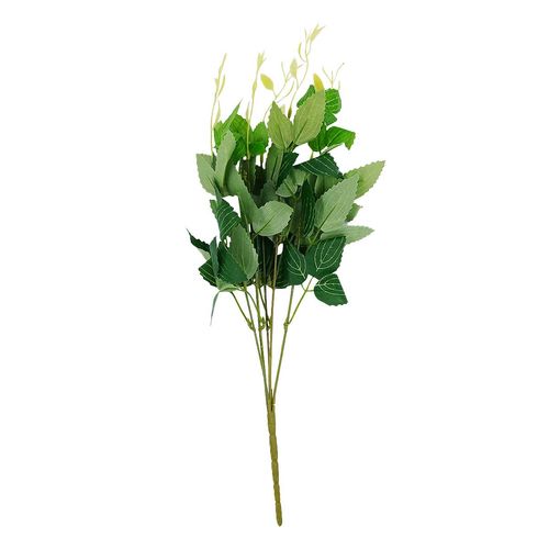Buquê Folhagem Artificial 41cm em Plástico Bella Garden