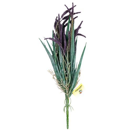 Buquê Lavanda Artificial 43cm em Plástico Bella Garden