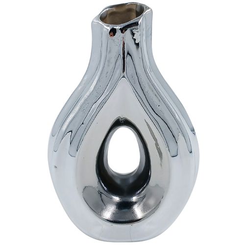 Vaso Decorativo 8,6x12,5cm em Cerâmica Freecom