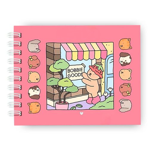 Caderno P/ Colorir Bobbie Goods 21x15cm em Papel Michael Judi