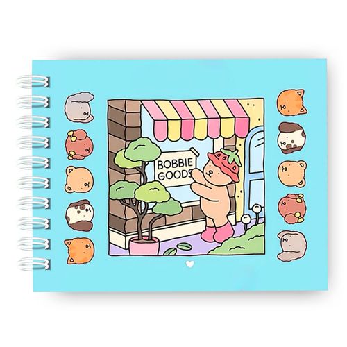 Caderno P/ Colorir Bobbie Goods 21x15cm em Papel Michael Judi