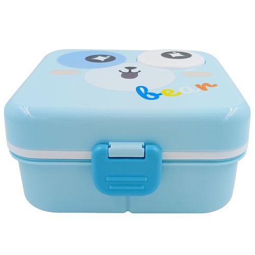 Marmita Infantil Urso 19,5cm em Plástico Lila Cosméticos