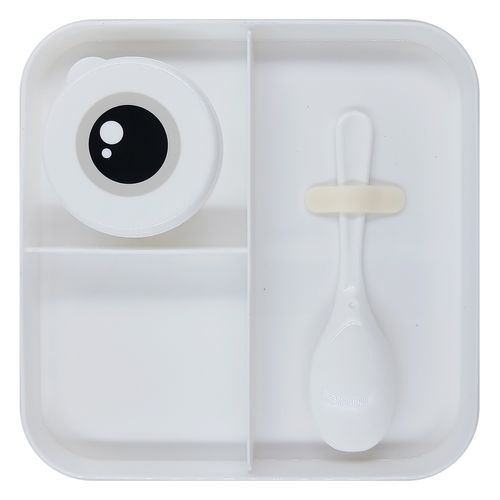 Marmita Infantil Elefante 19,5cm em Plástico Lila Cosméticos