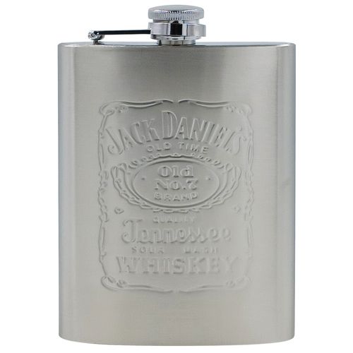 Cantil Jack Daniels de Inox 10x14cm Forbees