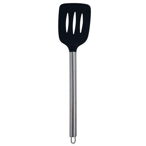 Espátula de Silicone C/ Cabo de Metal 8x34cm UniHome