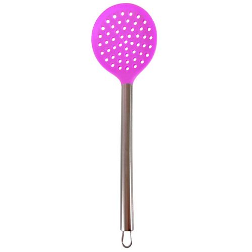 Escumadeira de Silicone Com Cabo em Aço Inox 35cm Imporiente