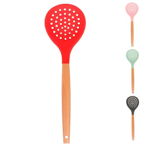 Escumadeira de Silicone Cores Sortidas Interponte