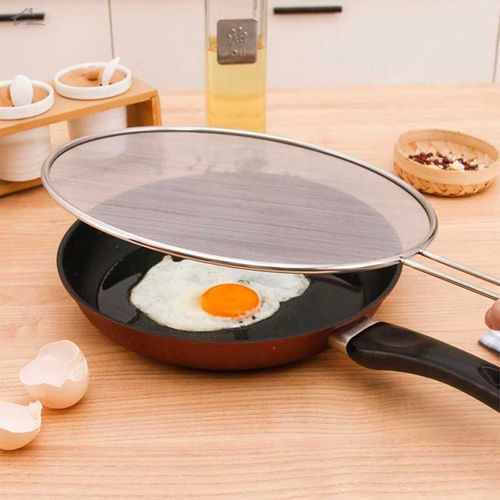 Tela Protetora P/ Fritura 29cm em Aço Inox KeHome