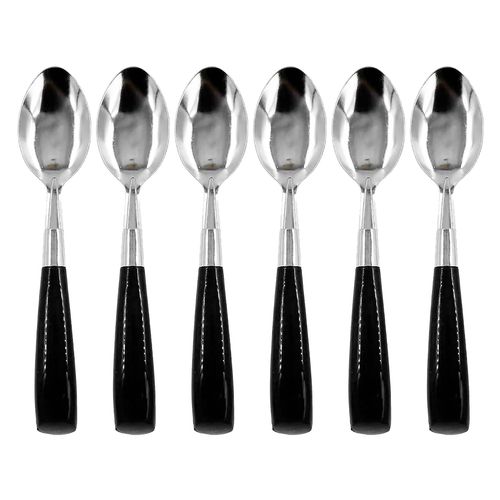 Jogo de Colher 6 Peças 18,5cm em Aço Inox Livon
