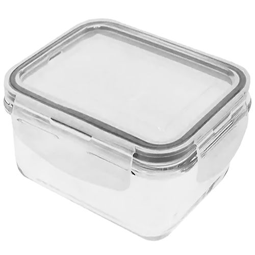 Pote Hermético Quadrado 1050ml em Vidro Livon