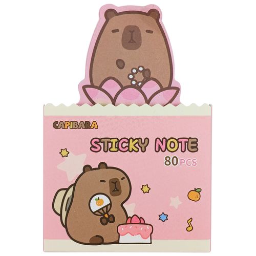 Bloco de Anotação Capivara 7,6x11,5cm em Papel Michael Judi