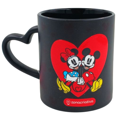 Caneca Magic Mickey Minnie 350ml em Cerâmica Zona Criativa