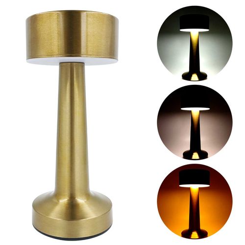 Luminária de Mesa Halter 21,5cm em Metal Charti