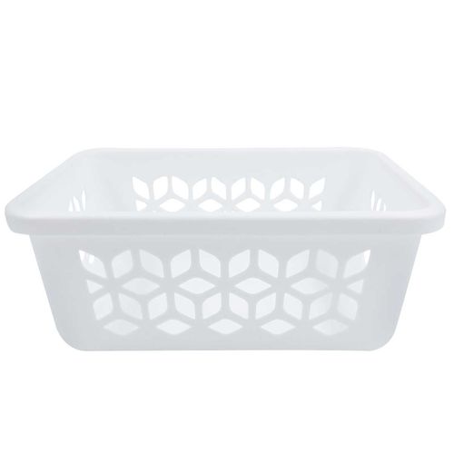 Cesto Organizador Retangular P 20,5x8,5cm em Plástico UZ