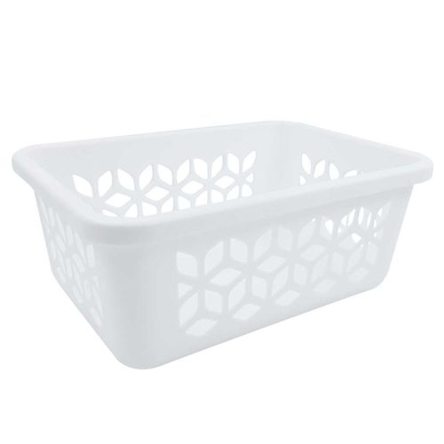 Cesto Organizador Retangular P 20,5x8,5cm em Plástico UZ