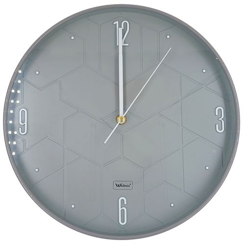 Relógio de Parede Crono 30cm em Plástico Wellmix
