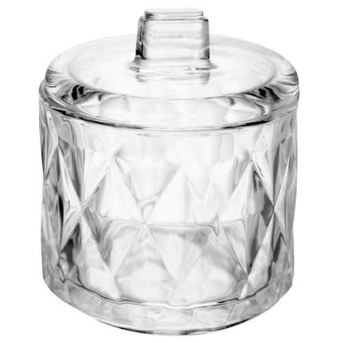 Potiche Diamond 11,5x9cm em Cristal Lyor
