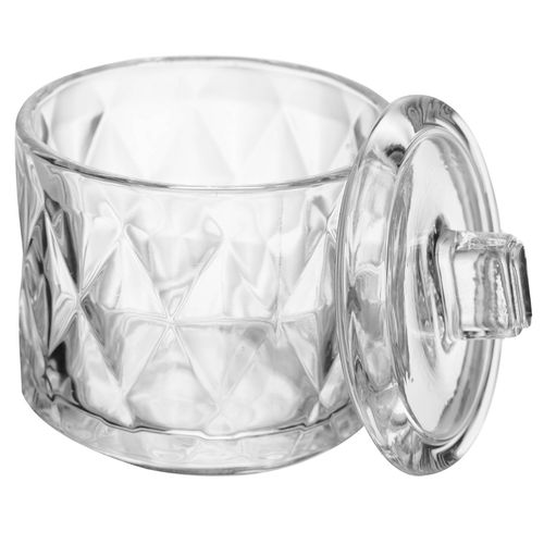 Potiche Diamond 11,5x9cm em Cristal Lyor