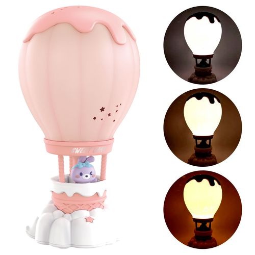Luminária de Mesa Balão 21cm em Plástico Charti