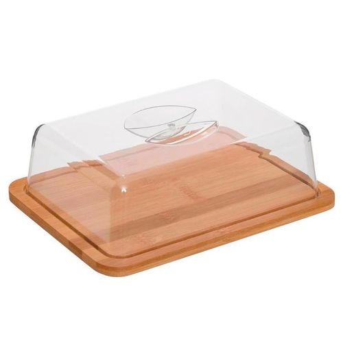 Porta Frios C/ Tampa 26x19,5cm em Bambu Livon