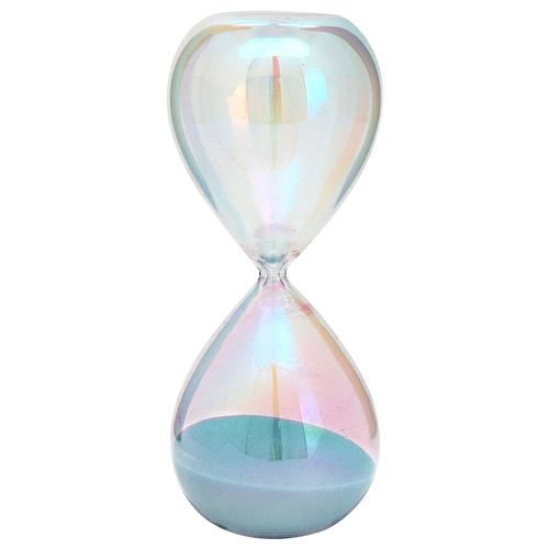 Ampulheta Decorativa Furta Cor 16,5cm 15 Minutos em Vidro Charti