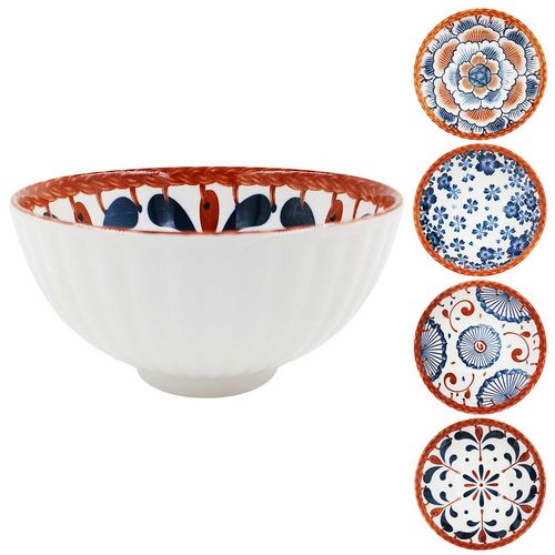 Mini Bowl Estampado 270ml em Cerâmica Tecnoserv