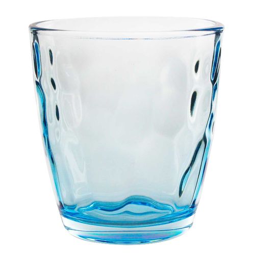 Jogo De Copos Stone Color 6 Peças 230ml em Vidro Kehome