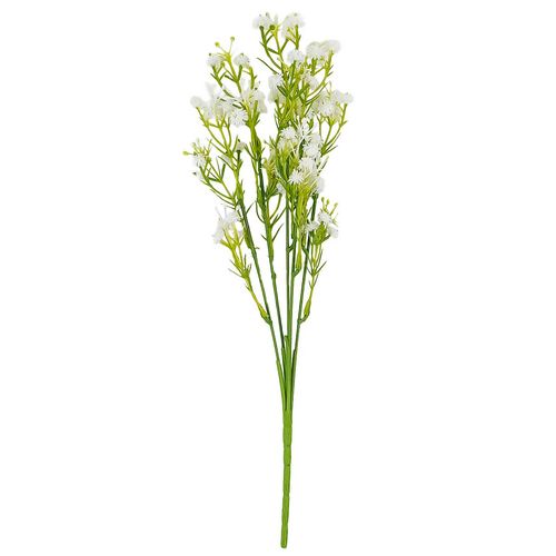 Buquê Gipso Artificial 33cm em Plástico Bella Garden