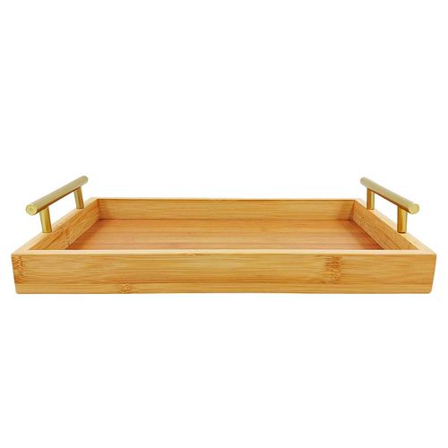Bandeja C/ Alça 32,5x21,5cm em Bambu Livon