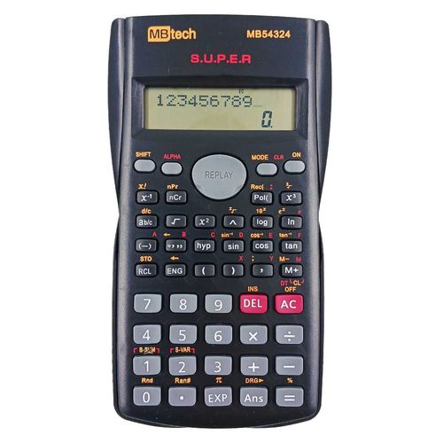 Calculadora Científica 14,5x7,5cm em Plástico MBTech