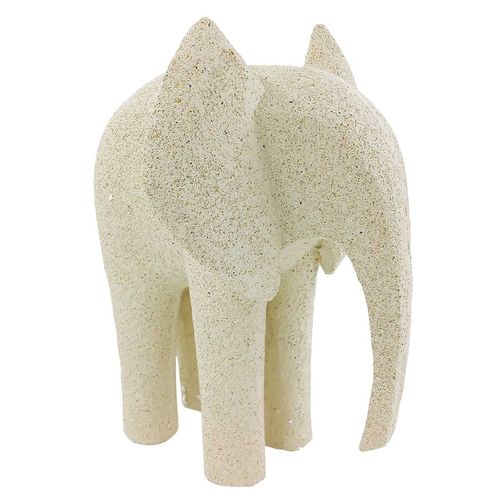 Elefante Decorativo 19x19cm em Polirresina Mart Moas