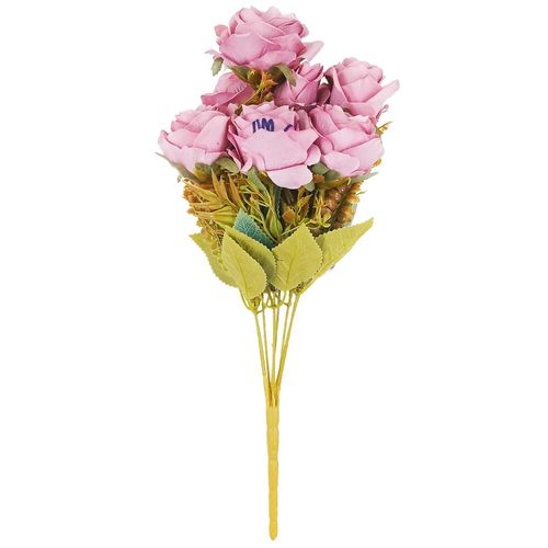 Buquê de Rosas Artificial 44cm em Plástico Bella Garden