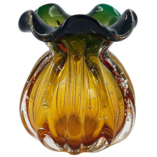 Vaso Decorativo Italy Trouxinha 11x11,5cm em Vidro Newway