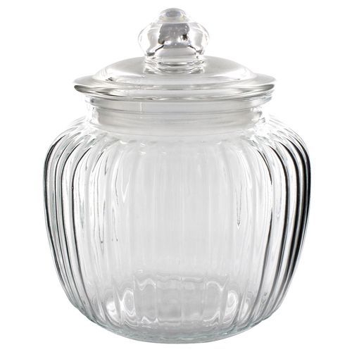 Pote Hermético C/ Tampa 1,3L em Vidro Livon