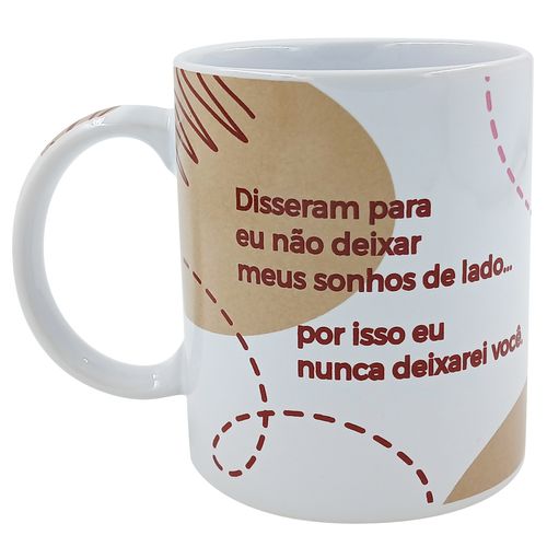 Caneca Amor 330ml em Cerâmica Imporiente