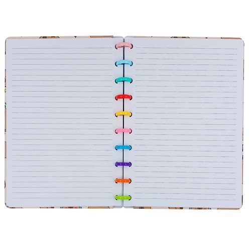 Caderno Discos Capivara 26x18cm 80 Folhas em Papel Michael Judi