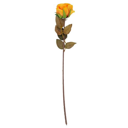 Haste Rosa Artificial 50cm em Plástico Bella Garden