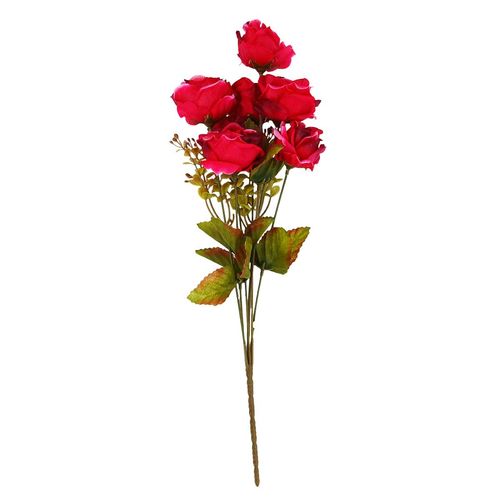 Buquê Botão Artificial 46cm em Plástico Bella Garden